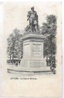 CPA CARTE POSTALE BELGIQUE ANVERS LA STATUE RUBENS 1901 - Autres & Non Classés