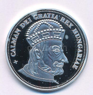 DN "Királyi Koronák - Könyves Kálmán / 5 Korona 1909" Ag Emlékérem Tanúsítvánnyal (20g/0.999/38,61mm) T:PP - Ohne Zuordnung