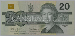 Kanada 1991. 20$ T:F Canada 1991. 20 Dollars C:F  Krause P#97 - Unclassified