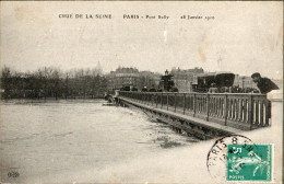75 - PARIS - Crues De La Seine - Janvier 1910 - Pont Sully - Alluvioni Del 1910