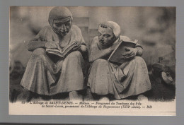 CPA - 93 - Abbaye De Saint-Denis - Moines - Fragment Du Tombeau Des Fils De Saint-Louis - Non Circulée - Saint Denis