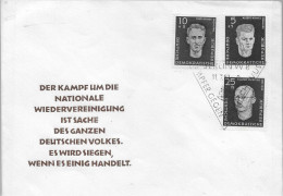 Postzegels > Europa > Duitsland > Oost-Duitsland > 1948-1959 >FDC 635,636,631 (18191) - 1950-1970