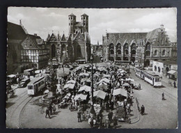 Braunschweig Altstadtmarkt Straßenbahn 1957    #AK6379 - Braunschweig