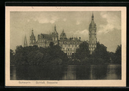 AK Schwerin, Schloss, Seeseite  - Autres & Non Classés