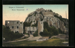 AK Singen / Hohentwiel, Blick Auf Ruine Hohentwiel  - Singen A. Hohentwiel