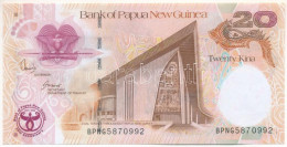 Pápua Új-Guinea 2008. 20K "35 éves A Pápua Új-Guinea Bank" Emlékkiadás T:AU Papua New Guinea 2008. 20 Kina "35th Anniver - Unclassified
