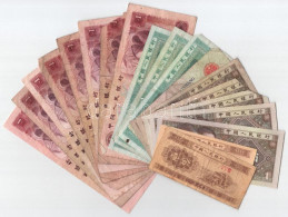 19db-os Vegyes Kínai Bankjegy Tétel T:VF-VG 19pcs Of Mixed Chinese Banknote Lot C:VF-VG - Zonder Classificatie