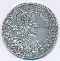 Ausztria 1662CA 15kr Ag "I. Lipót" Előlapi Kördíszek Nélkül, Kapszulában (5,89g) T:XF Austria 1662CA 15 Kreuzer Ag "Leop - Non Classés