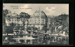 AK Würzburg, Residenz Von Der Gartenseite  - Autres & Non Classés