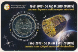 Belgium 2018. 2E "Az ESRO-2B Fellövésének 50. évfordulója" Bliszterben T:UNC Belgium 2018. 2 Euro "50th Anniversary Of L - Unclassified