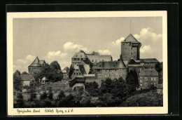 AK Burg A. D. W., Blick Auf Schloss Burg  - Sonstige & Ohne Zuordnung