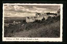 AK Salzburg, Festung Hohensalzburg Mit Blick Auf Bad Neustadt A. Saale  - Autres & Non Classés