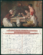 [ OT 016116 ] -  PAINTING - A CARD PARTY - JOSEPH BAIL - Schilderijen