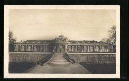 AK Potsdam, Schloss Sanssouci Mit Der Obersten Terrasse  - Other & Unclassified