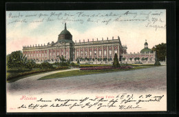 AK Potsdam, Schloss Sanssouci, Neues Palais  - Other & Unclassified