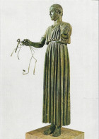 Musée De DELPHES + L'AURIGE (475 Av J.-C.) - Statue De Bronze De La Grèce Antique = Ed. Hannibal - Greece