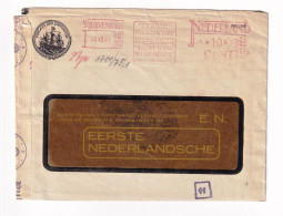 WW2 Censorship 1941 S'Gravenhage Netherlands Nederland Verzekeringsbank Oberkommando Der Wehrmacht - Maschinenstempel (EMA)