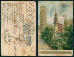 [ OT 016119 ] -  PAINTING - USA NEW YORK - ST PAUL CHAPEL AND BUILDING NEW YORK - Other & Unclassified