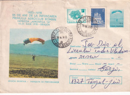 A24785 - Aviatia Sportiva Parasuta De Peformanta Cover Romania 1978 - Fallschirmspringen