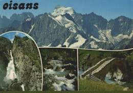 38 BOURG D'OISANS MULTI-VUES LA BARRE DES ECRINS CASCADE DE LA PUCELLE ET VIEUX PONT SUR LE VENEON - Bourg-d'Oisans