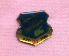 Rare Pins Militaire Armee Usa Desert Storm Z310 - Army