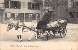 62 - Berck-Plage - Scène De Plage - Attelage Pour Malade - édit. LL N° 14 - Berck