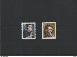 RFA 1980 Europa, Albert Le Grand, Leibniz, Philosophe Yvert 893-894, Michel 1049-1050 NEUF** MNH Cote 2,70 Euros - Unused Stamps
