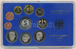 NSZK 1979D 1pf-5M (10xklf) Forgalmi Sor Műanyag Dísztokban T:PP  FRG 1979D 1 Pfennig - 5 Mark (10xdiff) Coin Set In Plas - Unclassified