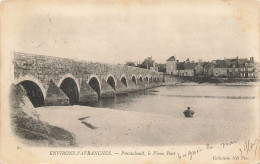 CPA Environs D'Avranches-Pontaubault-Le Vieux Pont-91-Timbre      L2956 - Avranches