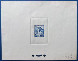 TUNISIE épreuve De Couleur D'atelier Du N°370 5FR En Bleu " CHENINI DE TATAHOUINE " Numérotée : 1125 Lx Rare - Sonstige & Ohne Zuordnung