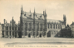 Postcard Belgium Brugge Justice Palace - Brugge