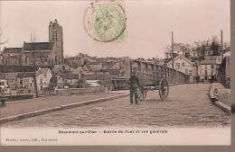 85 - Beaumont-sur-Oise - Entrée Du Pont Et Vue Générale - Beaumont Sur Oise