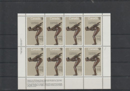 Canada 1976 2 CDN$ Olympic Games Montreal Complete Sheet W/8 Stamps MNH/**. Postal Weight Approx. 0,04 Kg. Please Read S - Sommer 1976: Montreal