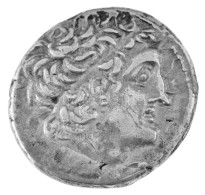 Ptolemaida Egyiptom / XII. Ptolemaiosz Kr. E. 67-62. Tetradrachma Ag (13,98g) T:XF Ptolemaic Egypt / Ptolemy XII 67-62.  - Zonder Classificatie