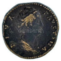 Római Birodalom / Róma / I. Faustina 141. Sestertius Bronz (22,41g) T:XF,VF Roman Empire / Rome / Faustina I 141. Sester - Non Classés