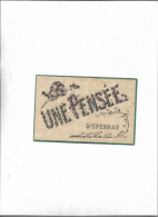 Carte Postale Ancienne 1945  Une Pensée D'Epernay - Epernay