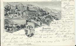 SUISSE - SIERRE - Hôtel Château Bellevue - Sierre