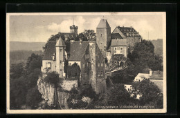 AK Hohnstein /Sächs. Schweiz, Blick Auf Jugendburg Hohnstein  - Sonstige & Ohne Zuordnung