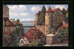 AK Meersburg, Schloss Und Alte Mühle  - Meersburg