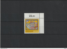 BRD RFA 1980 NOËL Yvert 912, Michel 1066 Coin De Feuille  NEUF** MNH - Unused Stamps