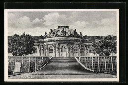 AK Potsdam, Sanssouci, Erste Terrasse  - Andere & Zonder Classificatie