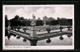 AK Hannover-Herrenhausen, Schloss Herrenhausen, Inselgarten  - Other & Unclassified