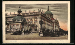 AK Potsdam, Neues Palais, Teilansicht  - Other & Unclassified
