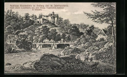 Künstler-AK Rauenstein, Schloss Rauenstein Zu Anfang Des 16. Jahrhunderts  - Autres & Non Classés