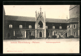AK Meissen, Schloss Albrechtsburg, Verbindungsgebäude  - Autres & Non Classés