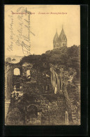 AK Kaiserswerth A. Rhein, Inneres Der Kaiserpfalz-Ruine  - Otros & Sin Clasificación