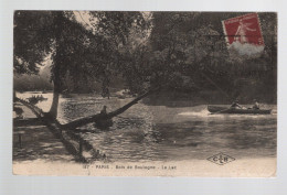 CPA - 75 - Paris - Bois De Boulogne - Le Lac - Circulée En 1922 - Parks, Gärten