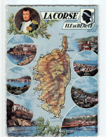 Carte De La Corse - Très Bon état - Altri & Non Classificati