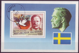 Afrique - Niger - 1977  - BLF - Theodore Roosevelt Prix Nobel De La Paix  - 7647 - Niger (1960-...)