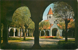 Postcard Belgium Knokke Eglise Des Moines - Knokke